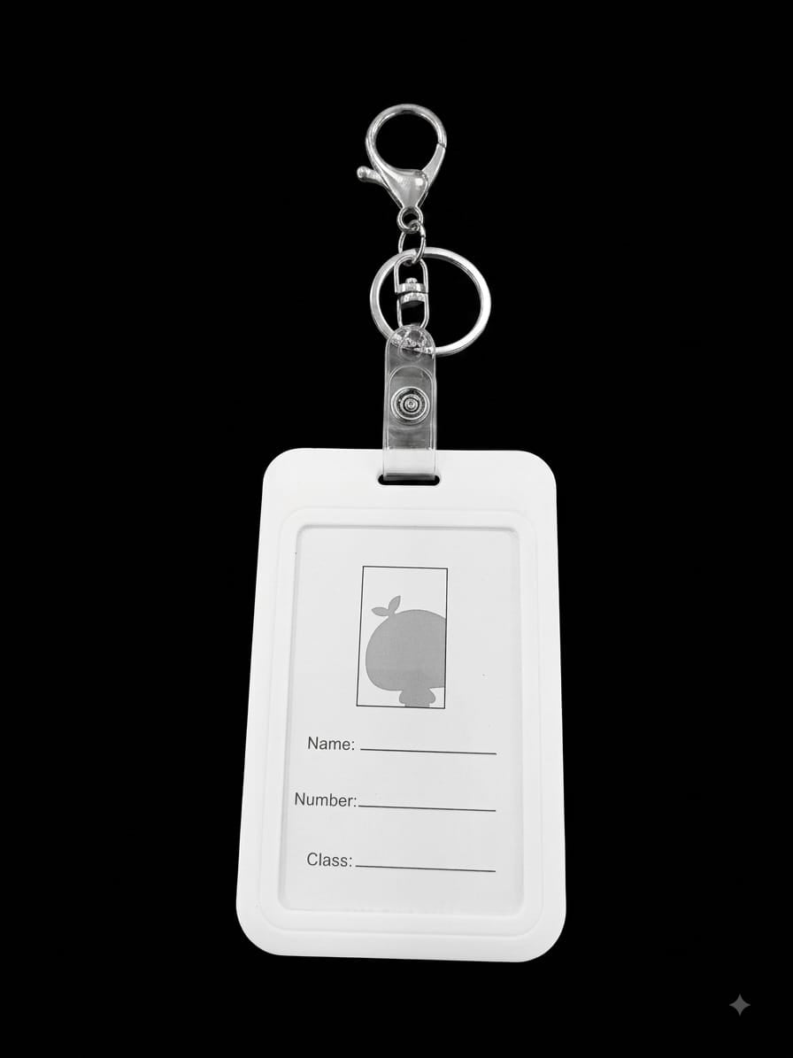 Spiderman ID Card Holder Keychain