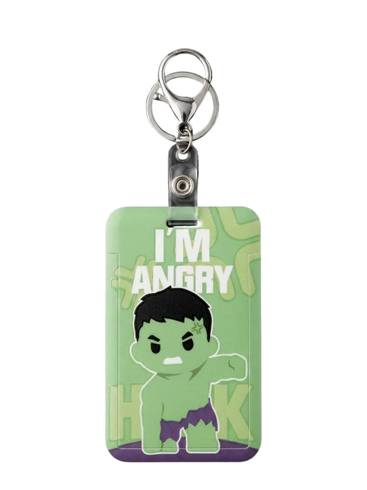 bigman Hulk ID Card Holder Keychain