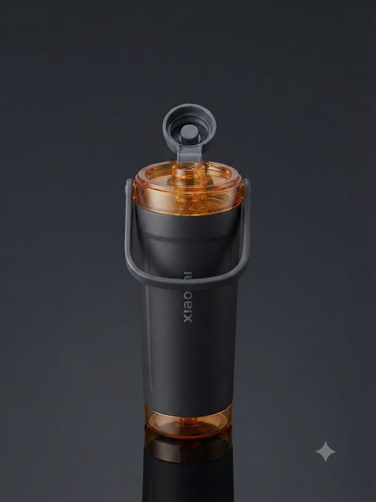 Bigman Black RoseGold Shaker Tumbler