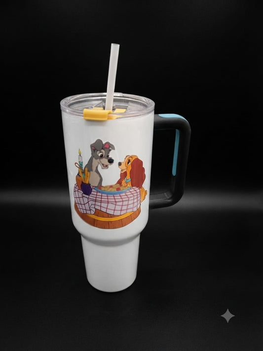 Bigman Cartoon Love 40oz Tumbler
