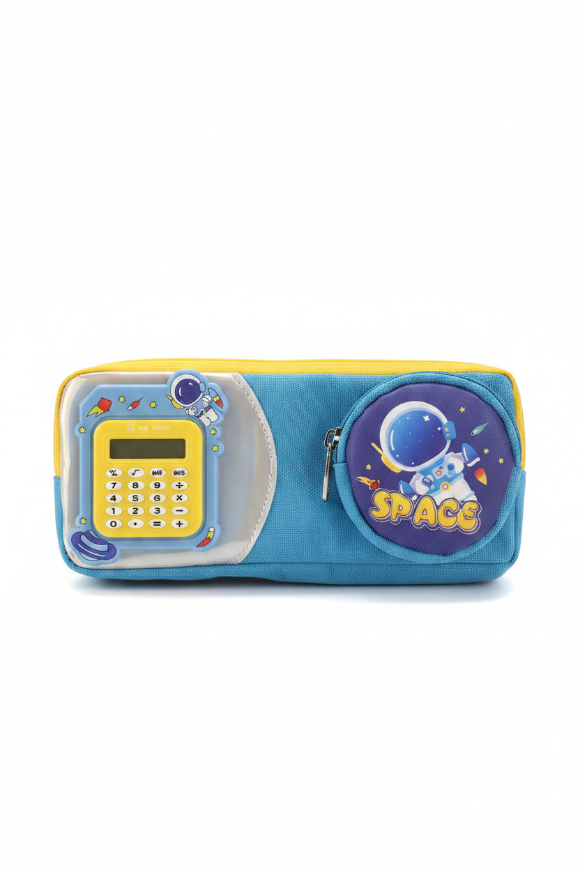 BIGMAN Space Calculator Pencil Case