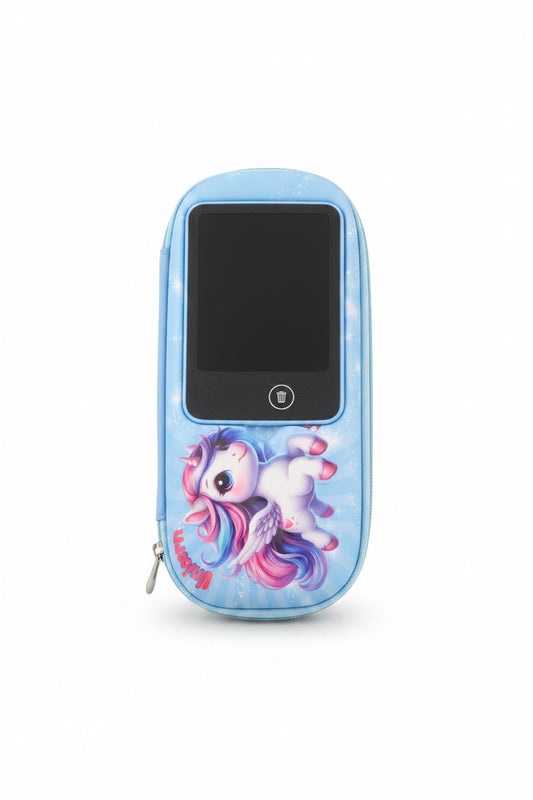 Unicorn LCD Writing Tablet Pencil Case