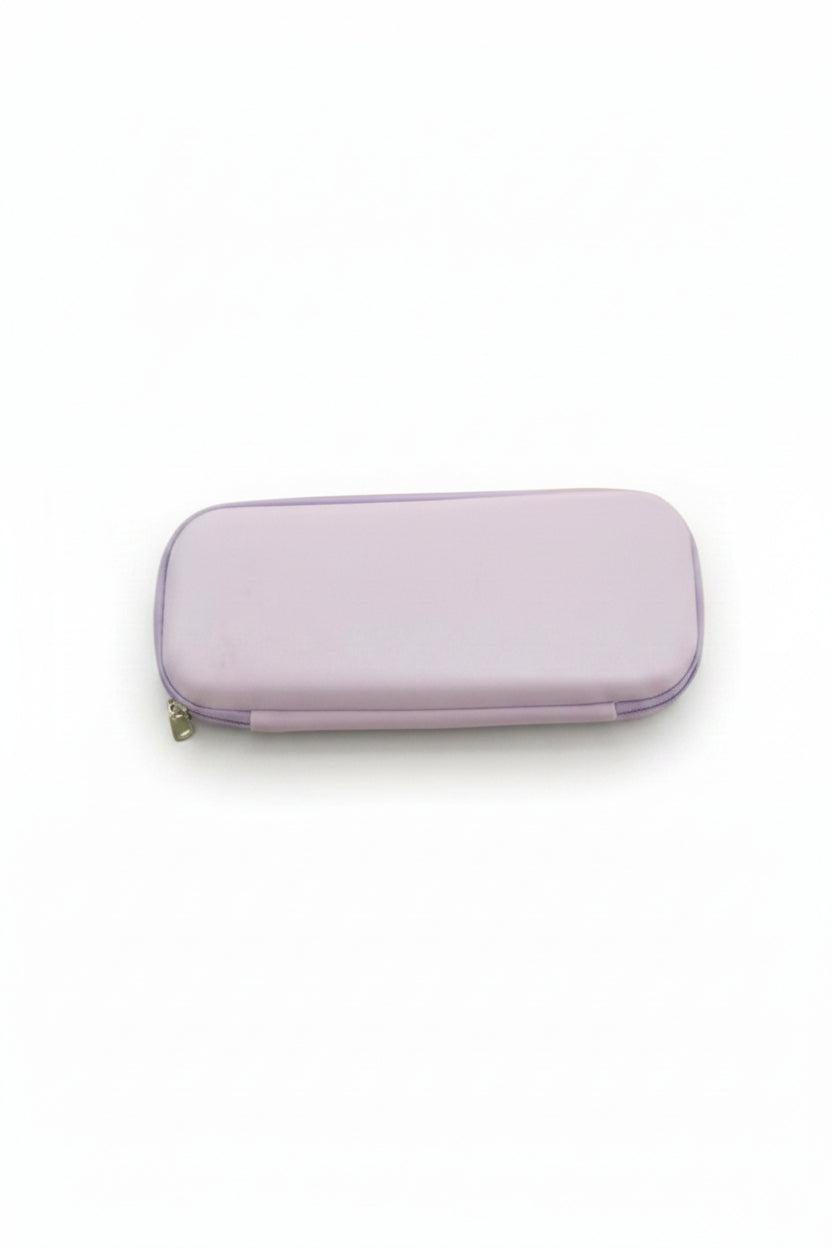 Pink Unicorn Pencil Case with Built-in Calculator