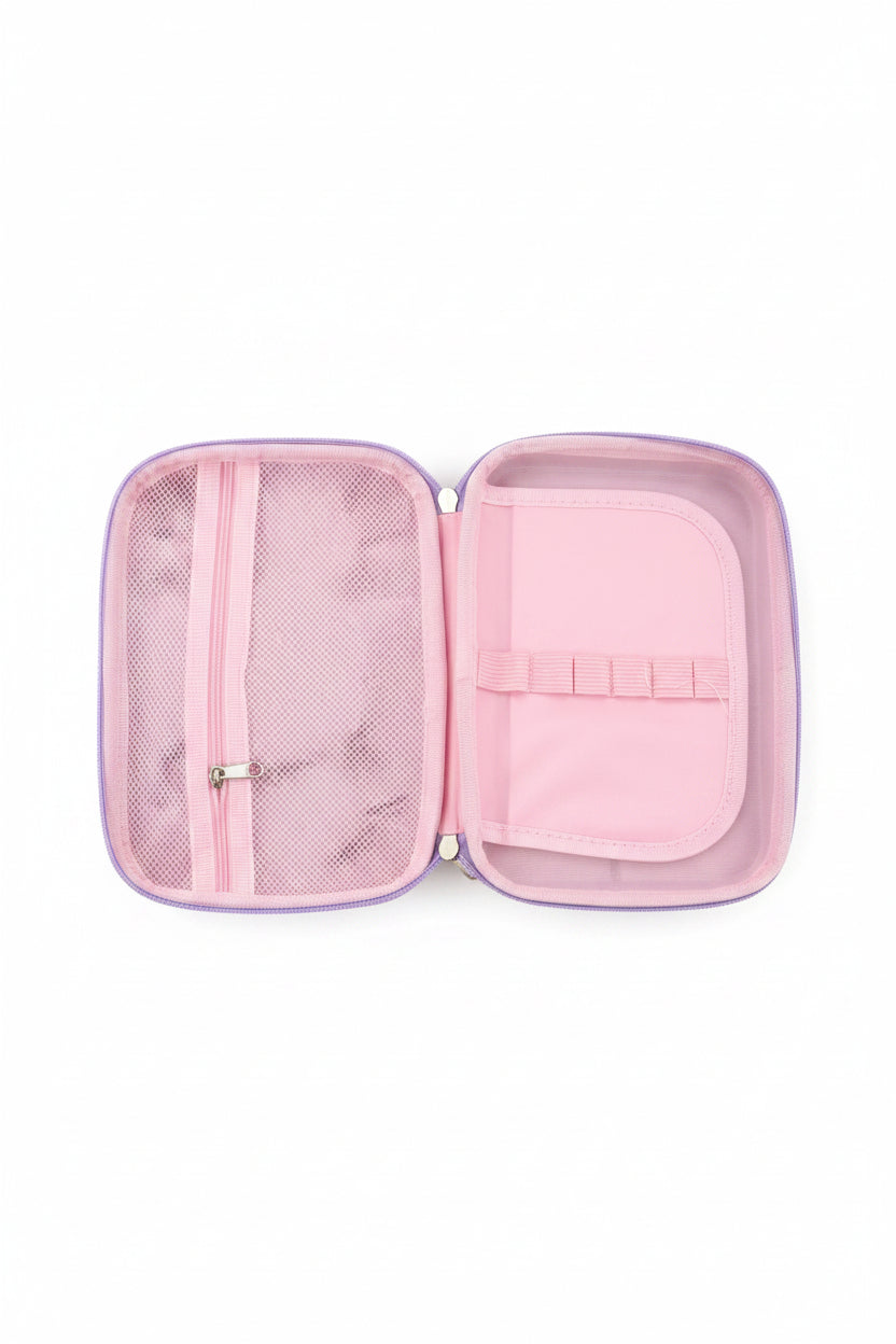 Princess Hardtop Pencil Case with Built-in Calculator