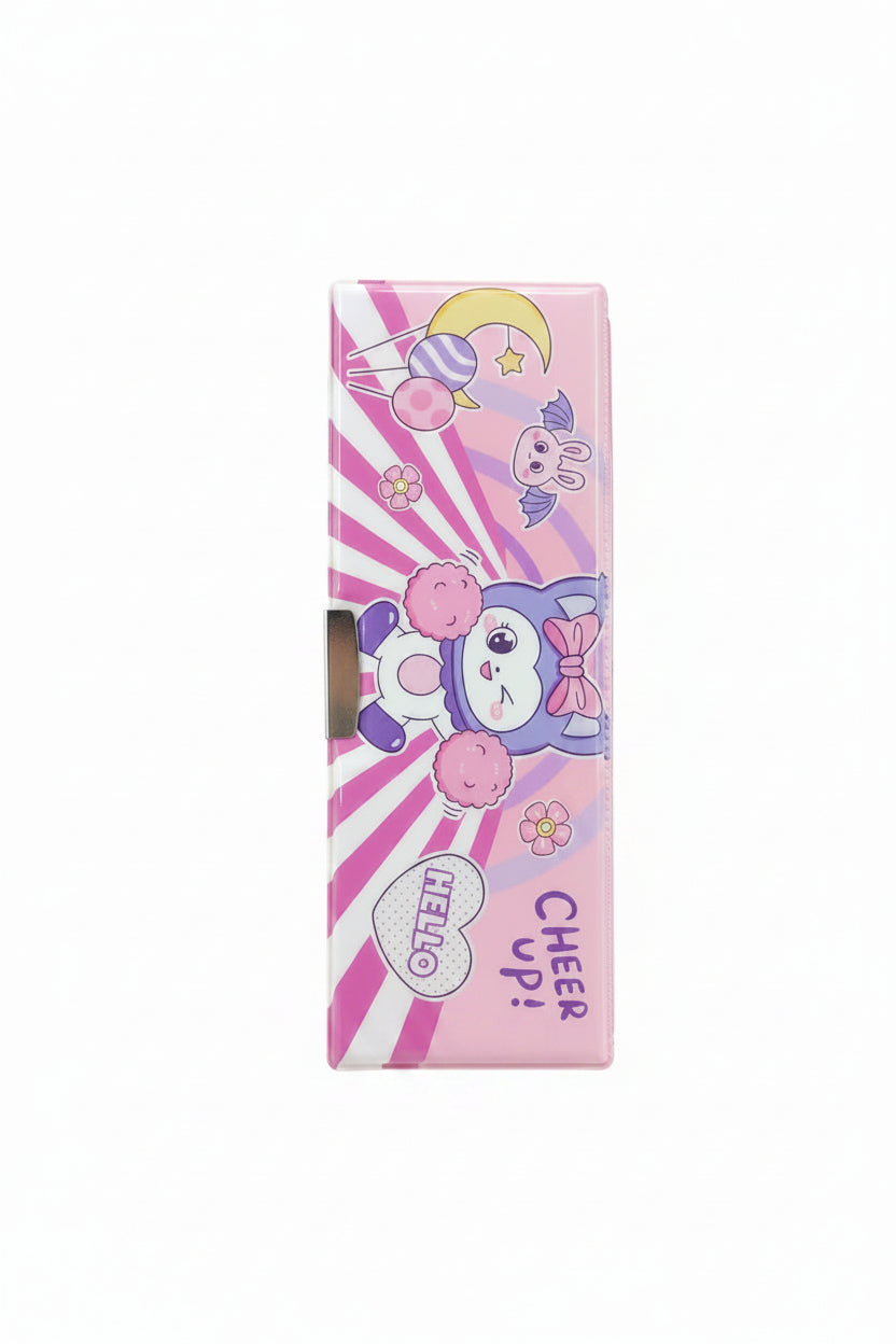 Cute Multi-Function Magnetic Pencil Box with Sharpener