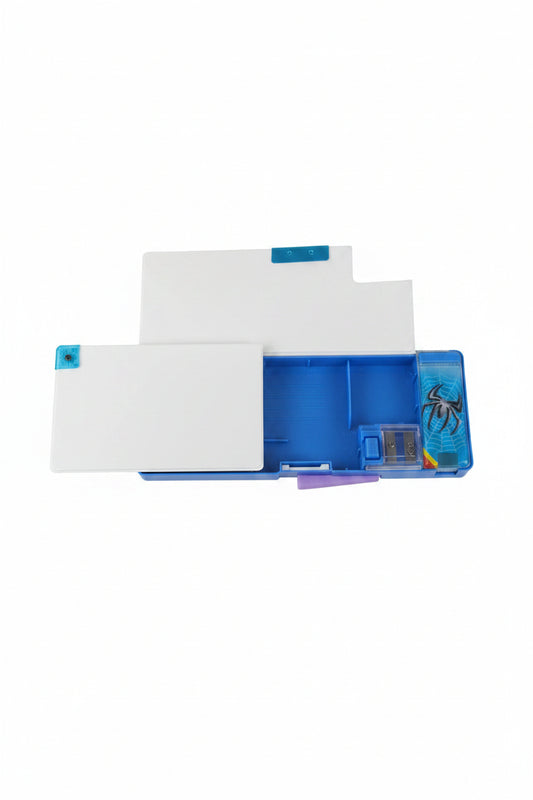 Spiderman Multi-Function Magnetic Pencil Box with Sharpener