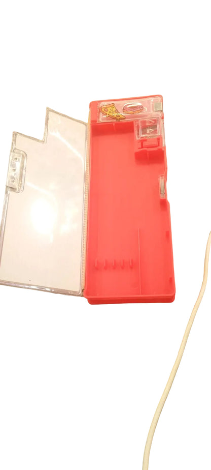 Cute Fast Food Shaker Magnetic Pencil Box with Sharpener