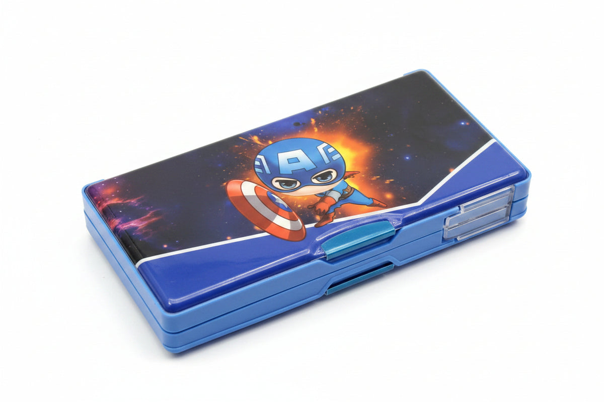 Captain America Magnetic Pencil Box