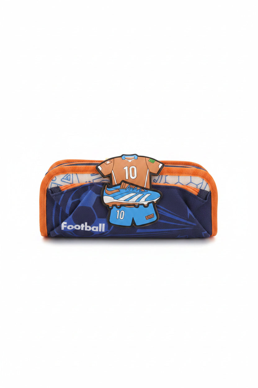Football Theme Multi-Layer Pencil Pouch