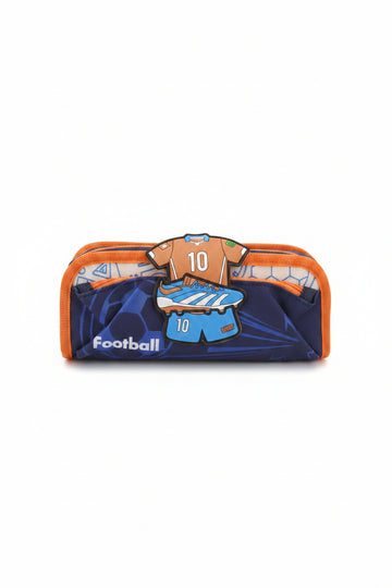 Football Theme Multi-Layer Pencil Pouch