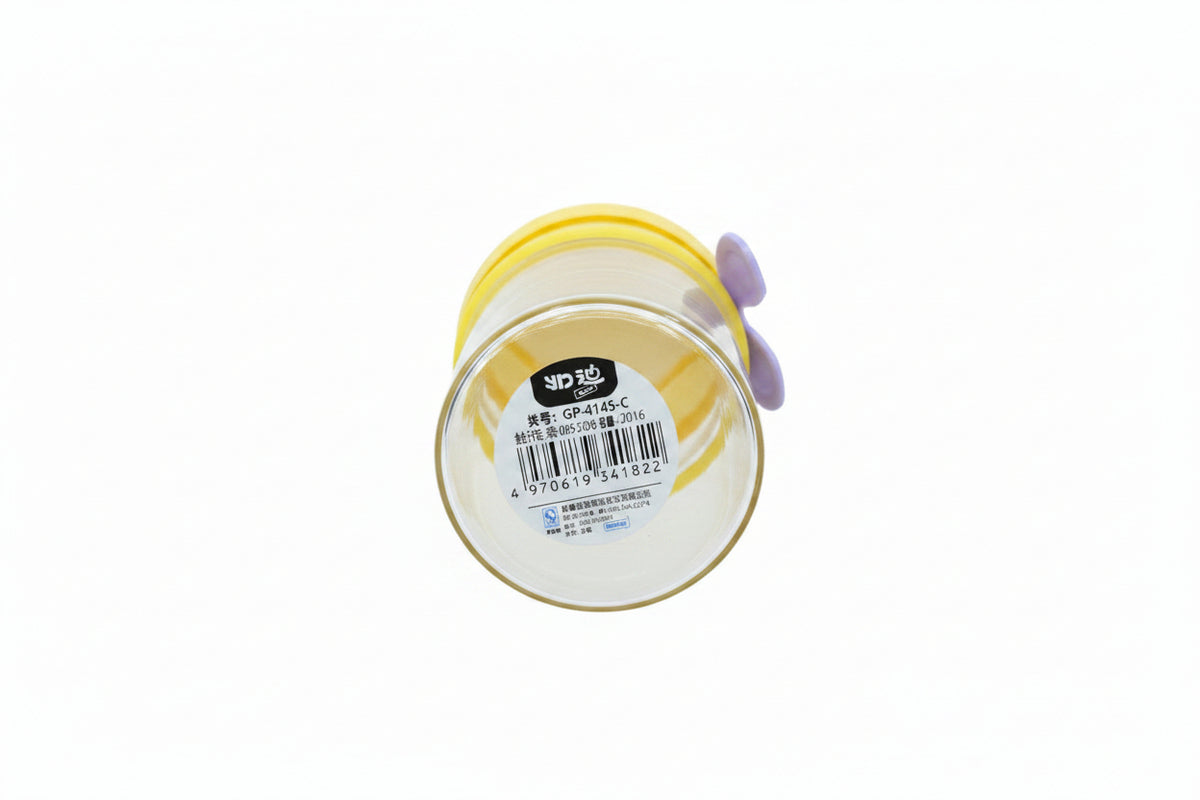 Cute Bowknot Glass Tumbler with Straw & Silicone Sleeve