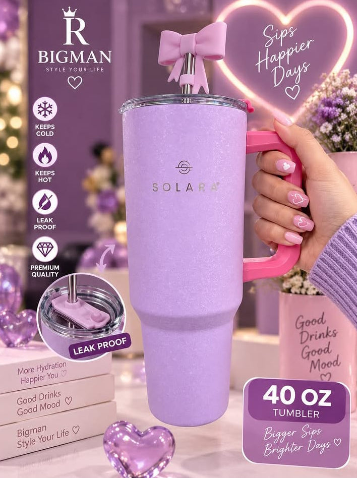 Solara 40oz Stainless Steel Tumbler