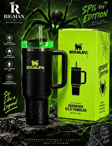 Spider Edition 40oz Leak-Proof Stainless Steel Tumbler