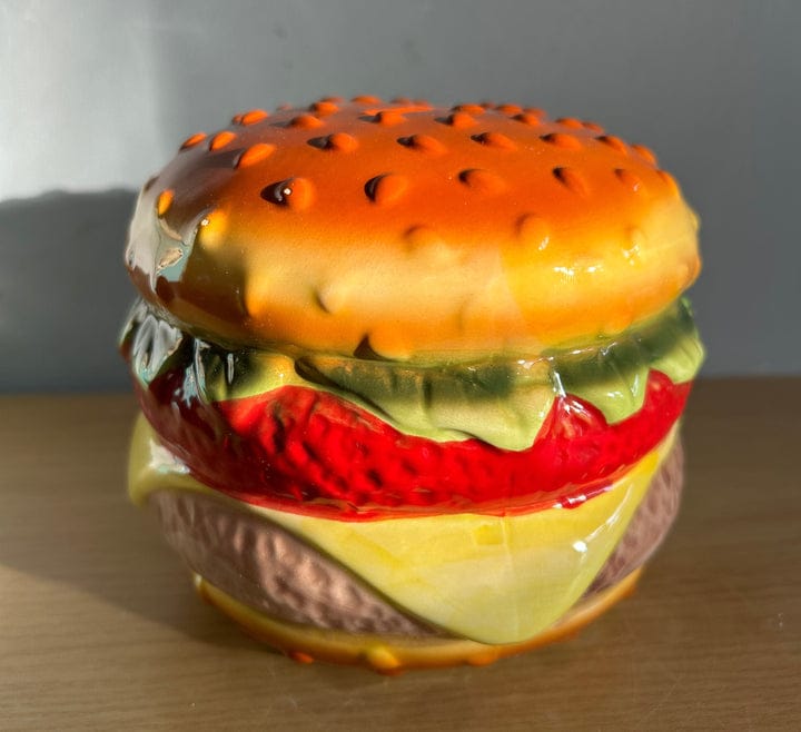 Bigman BurgerVault Money Bank – Creative Burger Shape Coin Saving Box for Kids & Fun Room Décor