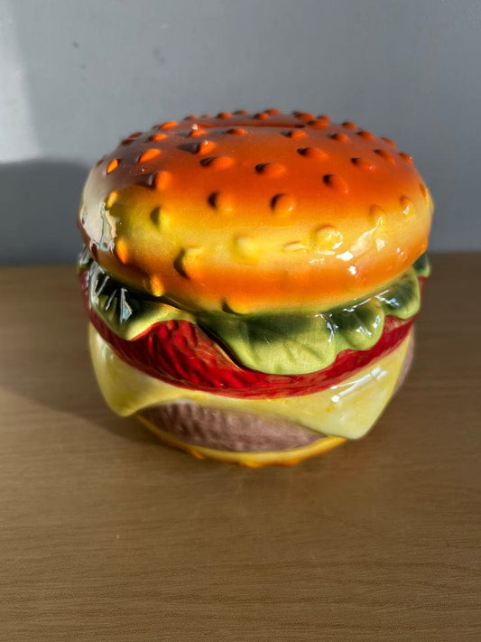 Bigman BurgerVault Money Bank – Creative Burger Shape Coin Saving Box for Kids & Fun Room Décor