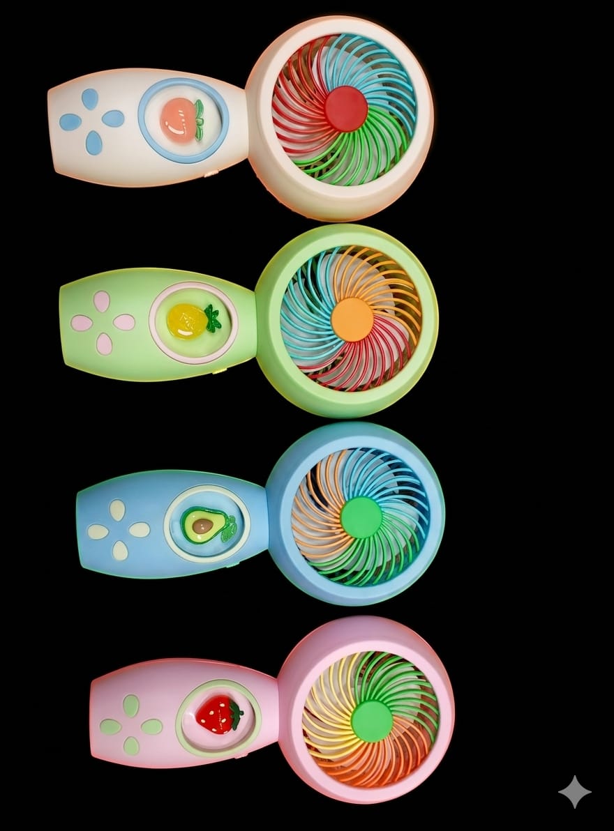 BIGMAN Rainbow Breeze | Rechargeable Mini Fan