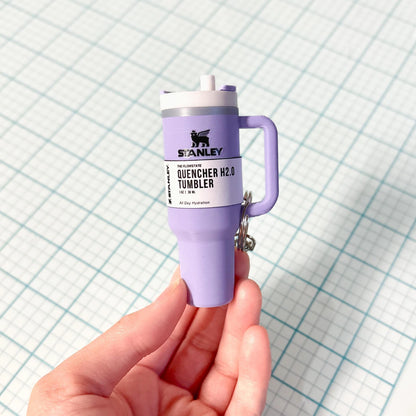 BIGMAN SipStyle Tumbler Keychain – Mini Cup Design, Stylish & Durable, Portable Key Holder for Keys, Bags & Gifts