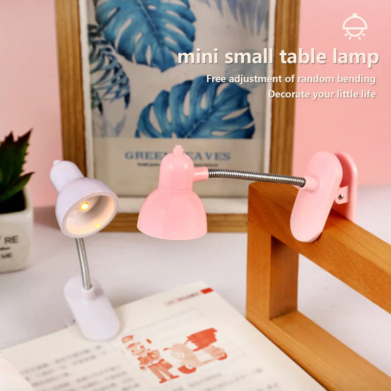 Bigman LumiClip Desk Lamp – Flexible Mini Clip-On Study & Reading Light